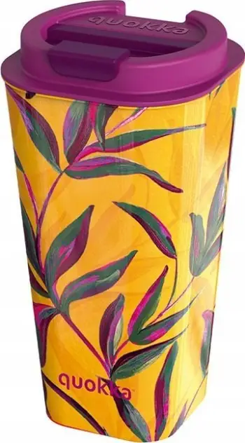 Gotë termike Quokka Double-Walled, 450ml, plastike, shumëngjyrëshe
