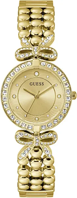 Orë për femra Guess Ribbon GW0838L2, e artë