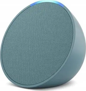 Altoparlant inteligjent Amazon Echo Pop 1st Gen, me Alexa, kompakt, ngjyrë teal