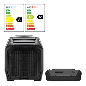 Kondicioner portativ EcoFlow Wave 3, 6100 BTU, bateri 1024Wh, gri e errët