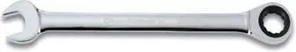 Çelës unazor me racet SATA 43604, 8 mm, 140 mm, argjendtë