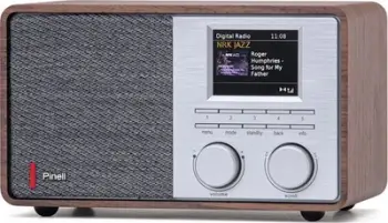 Radio tavoline Pinell Supersound 201W, DAB+ FM internet radio, Bluetooth WiFi, dru arrë