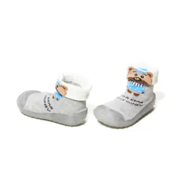 Çorape fëmijësh Non Slip Sole Socks, shollë kundër rrëshqitjes TPR, 14cm 23, shumëngjyrëshe
