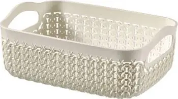 Shportë organizuese Curver KNIT Basket A6 00772 X64, plastike, krem