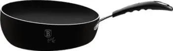 Tigan i thellë BerlingerHaus Black Professional Line, 26 cm, sipërfaqe titani, i zi
