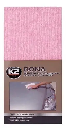 Leckë mikrofibër K2 Bona L430, 40x40 cm, rozë