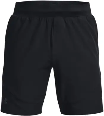 Pantallona të shkurtra Under Armour Unstoppable për meshkuj, përmasë L, të zeza me të bardhë