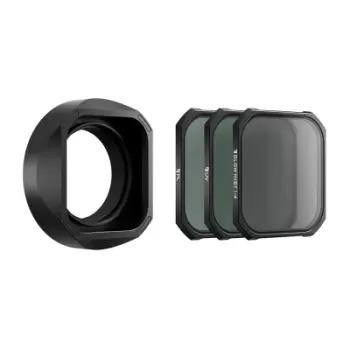 Set parasole magnetike Freewell për Fujifilm XF 23mm F2.8 R WR, filtra PL UV Black Mist 1/4, e zezë