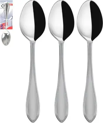 Lugë tavoline Orion CONIC, set 3 copë, çelik inox, me shkëlqim