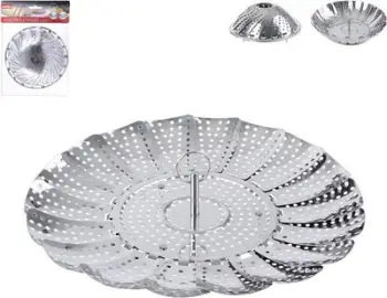 Avullore kuzhine e palosshme, universale, material i qëndrueshëm, gri