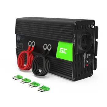 Konvertues voltazhi Green Cell INV08, 12V në 220V, 1000W, gri