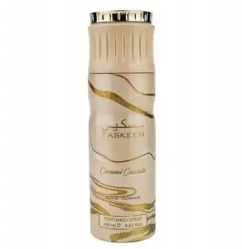Deodorant spray Paris Corner Taskeen Caramel Cascade, 200ml, aromë karameli
