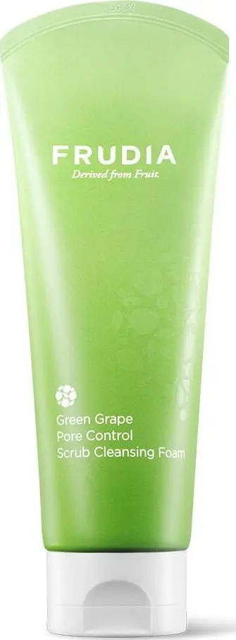 Pastrues fytyre FRUDIA Green Grape Pore Control, scrub shkumë, 145ml