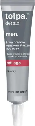 Krem sysh Tołpa Dermo Anti Age për burra, kundër rrudhave dhe fryrjeve, 10 ml