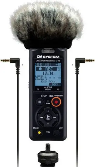 Regjistrues zanor OM System LS-P5 Videographers Kit, PCM linear, Bluetooth, i zi