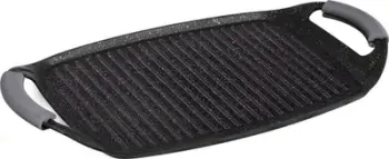 Tigan grill Berlinger Haus Carbon Pro Line BH-6922, 47 cm, sipërfaqe mermeri, i zi