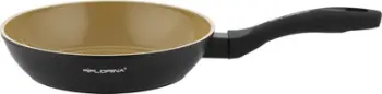 Tigan alumini Florina AmVegan 20cm, shtresë jo-ngjitëse, i artë