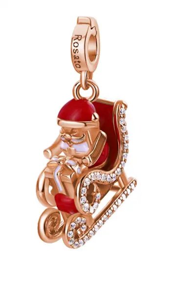 Varëse e praruar në ari rozë Rosato Santa Claus Storie, ari rozë/e kuqe