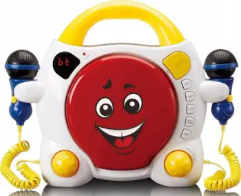 Makinë karaoke për fëmijë Lenco Kids Fun Singalone, CD player, Bluetooth, shumëngjyrëshe