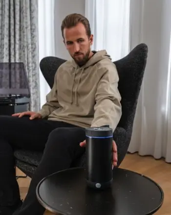 Altoparlant Bluetooth Our Pure Planet Signature, 360°, 15 orë bateri, i zi