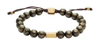 Byzylyk për meshkuj Fossil JF04820710, i artë/ i kaftë
