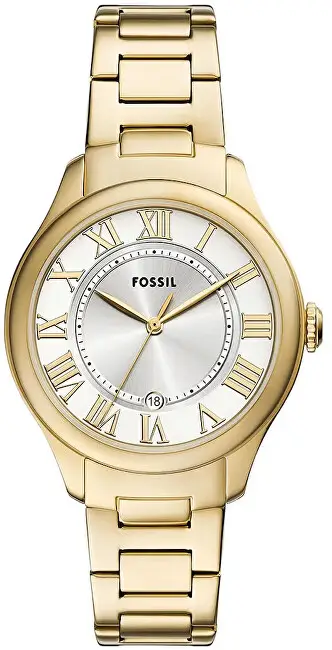 Orë dore për femra Fossil Gilmore ES5395, e artë