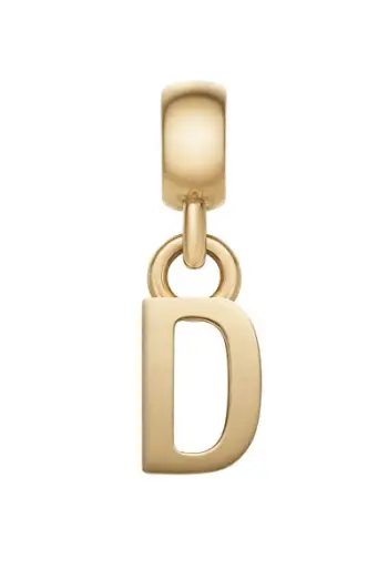 Varëse për qafore Daniel Wellington"D", e artë