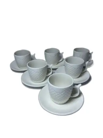 Set filxhanësh porcelani 6copë. UNIMIKS