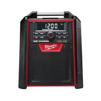 Radio kantieri Milwaukee M18RC-0, Bluetooth, karikues M18, kuqe e zezë