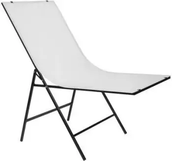 Tavolinë fotografike GlareOne Shadowless, 60x100 cm, akrilik, e bardhë