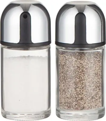 Set kripore dhe piperosë KingHoff KH-1644, xham transparent, 100 ml