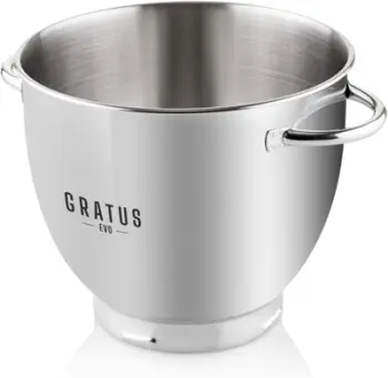 Enë inox për mikser Eta Gratus Evo ETA102899001, 5.5 L, çelik inox, argjendtë