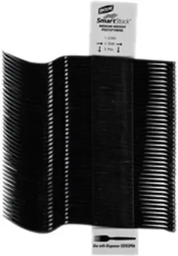 Pirunë plastikë Dixie SmartStock, set rimbushës 960 copë, polistiren, të zinj
