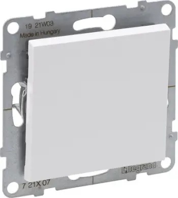 Çelës kryq Legrand SUNO 721107, 10 AX 250 V, me vida, i bardhë