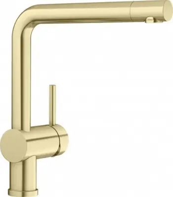 Rubinet kuzhine Blanco Linus 526683, gryka 360°, përfundim ari mat
