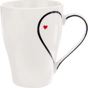 Filxhan porcelani Elegant, dorezë e rehatshme, dekor i lehtë