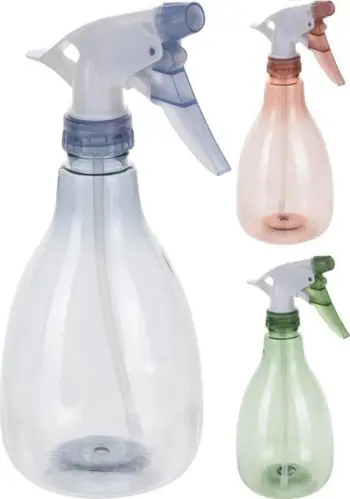 Shishe sprej plastike, 650 ml, ngjyra të përziera