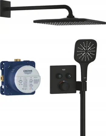 Set dushi Grohe Grohtherm SmartControl 34865KF0, Rainshower Mono Cube 310, termostat, krom