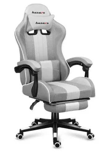 Karrige gaming Huzaro Force 4.7, 140kg, e bardhë