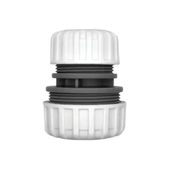 Lidhës zorre kopshti Agaplast LL01-033, 3/4" dhe 1", plastik, i bardhë