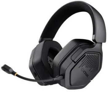 Kufje gaming Trust GXT 493PS Carus, me mikrofon, mbi vesh, të zeza