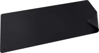 Mbulesë tavoline Trust Benya XXL, 90x43cm, PVC lëkurë vegane, e zezë