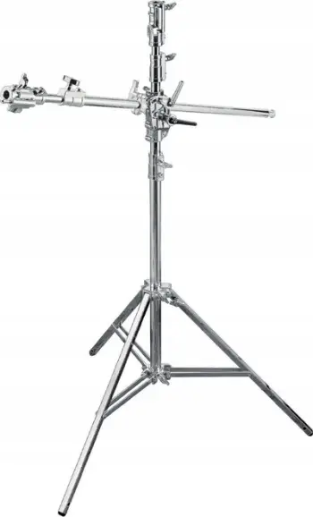 Stativ ndriçimi Avenger A4050CS Boom Steel Stand 50, çelik, 5 m, argjendtë