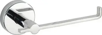 Mbajtës letër higjienike Wenko Vacuum-Loc Capri, metal, argjend