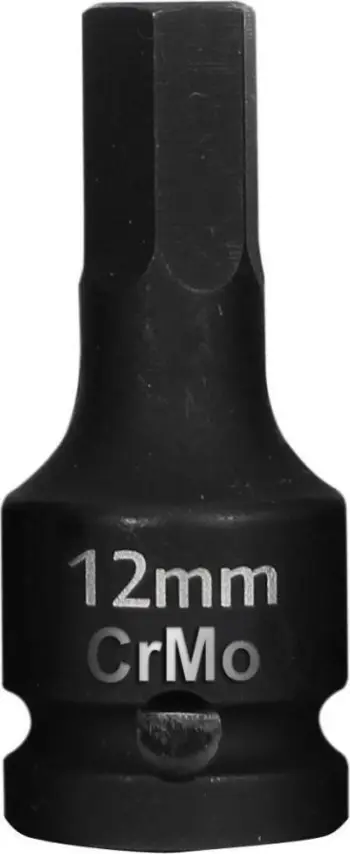 Kokë çelësi goditës Proline HEX 1/2", 8mm, çelik i zi