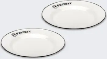 Set pjata emaluara Petromax, 2 copë, 26 cm, të bardha