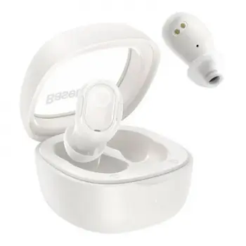 Kufje wireless Baseus Bowie WM02, Bluetooth 5.3, Hi Fi, e bardhë