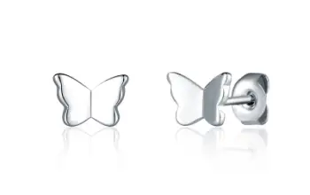 Vathë për femra JVD Silver Butterfly SVLE2087X610000, të argjendtë