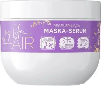 Maskë flokësh Eveline Cosmetics My Life My Hair, rigjeneruese, 300ml