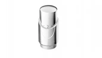 Kokë termostatike Tully GT/02, për radiator, krom